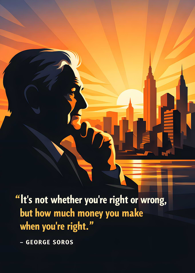 George Soros Quote on Success