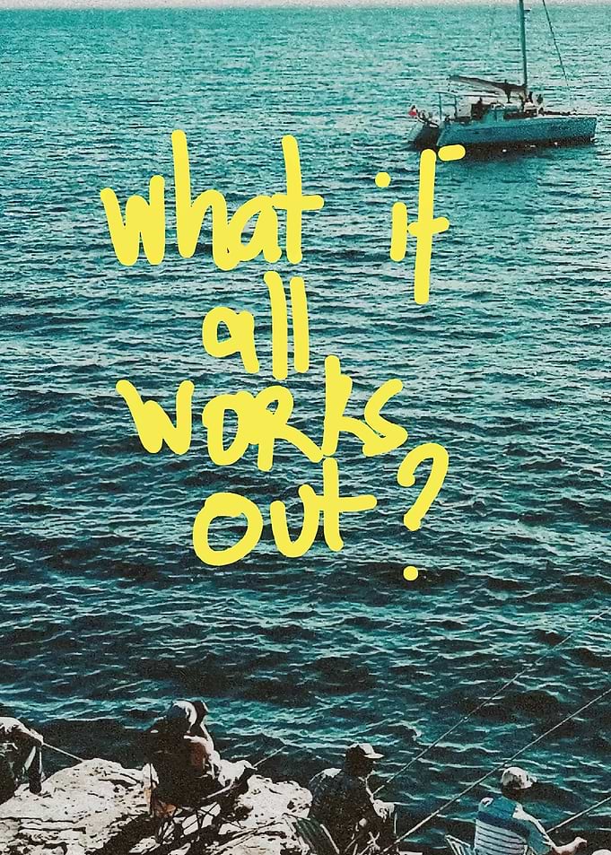 What if all works out text art