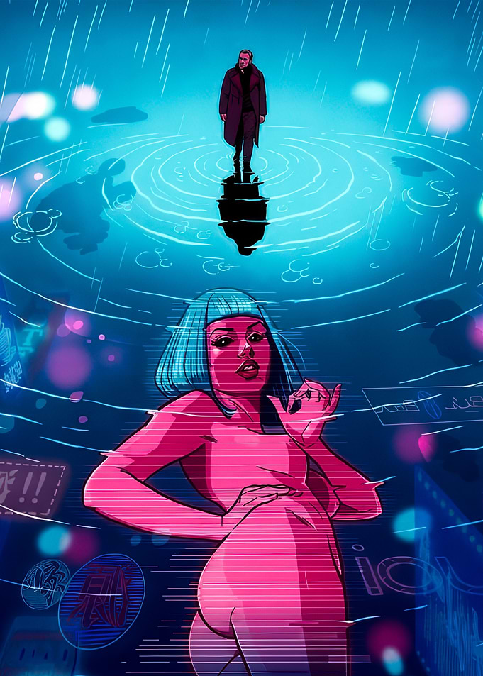 Blade Runner 2049 Inspired Art