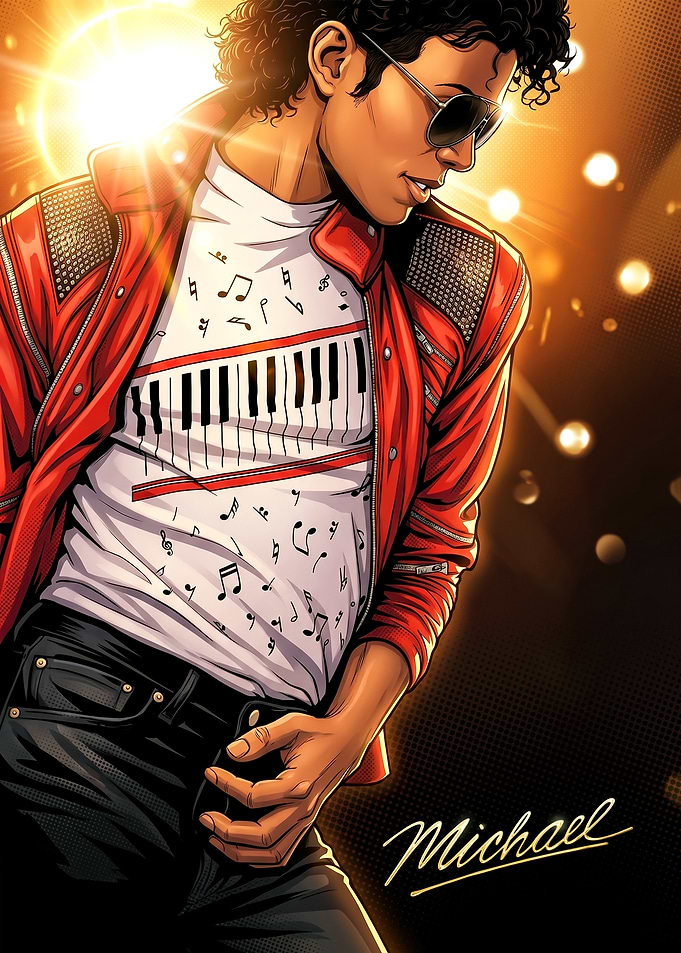Michael Jackson Pop Art