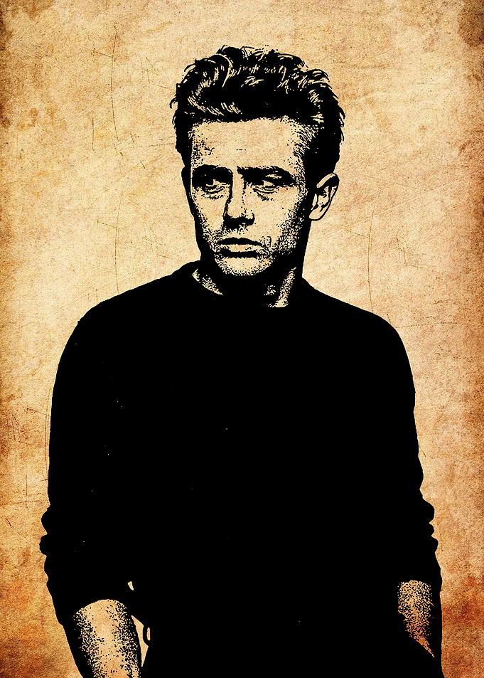 James Dean Portrait
