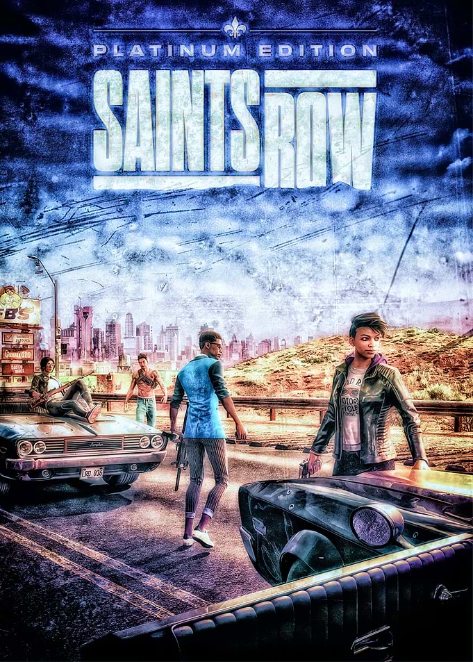 Saints Row Platinum Edition Cover Art