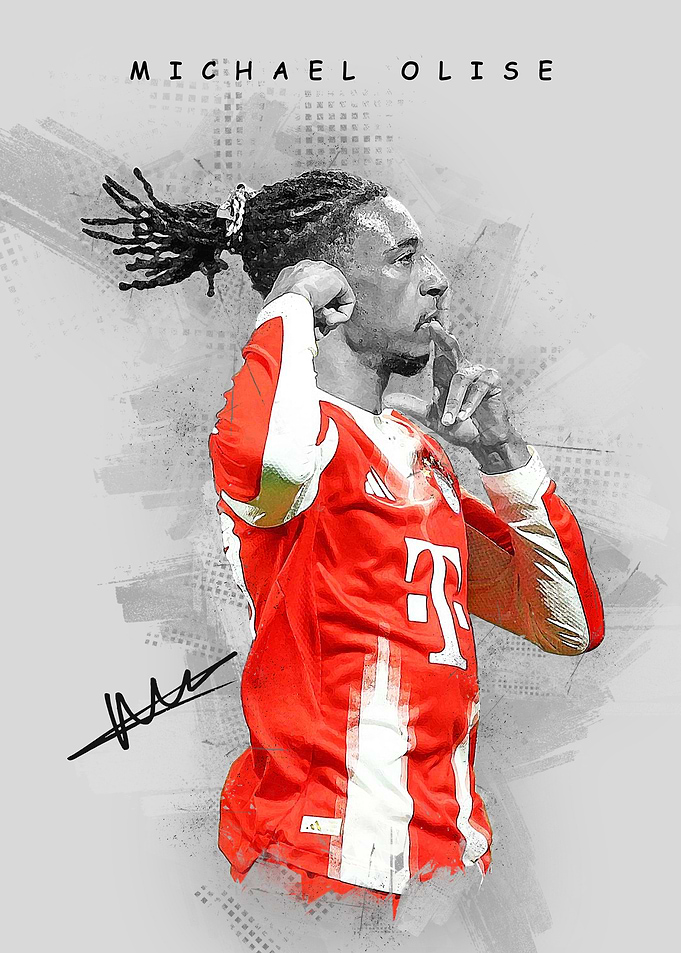 Michael Olise Celebration