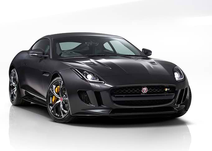 Dark Grey Jaguar F-Type R Coupe