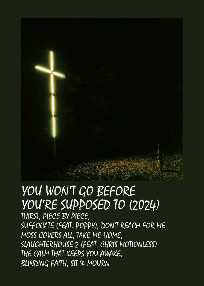 Glowing Cross and Tracklist