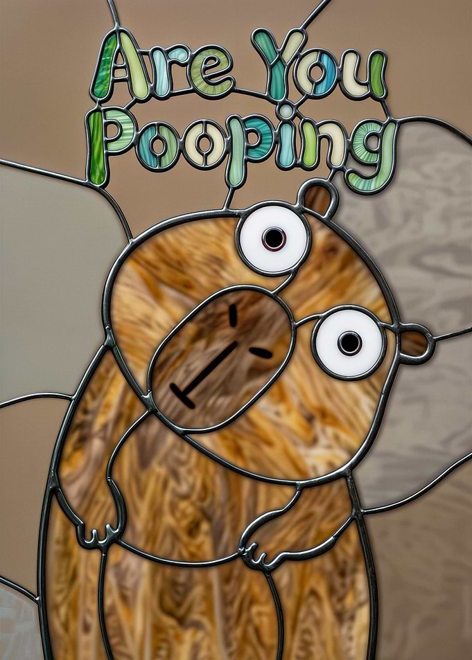 Capybara Are You Pooping