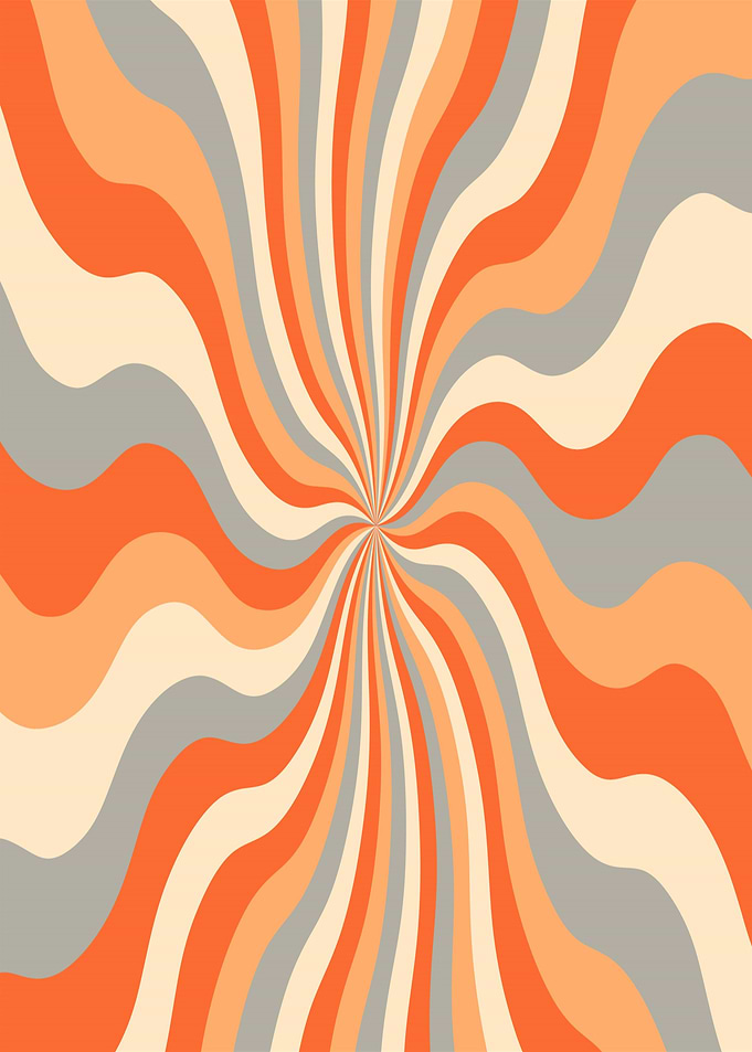 Retro Swirl Pattern