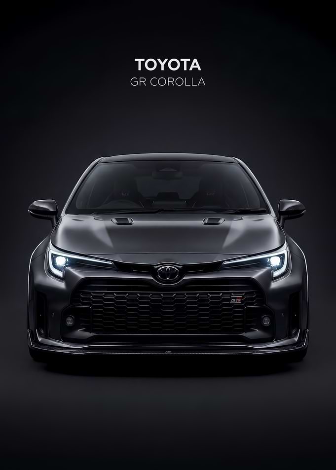 Toyota GR Corolla Front View