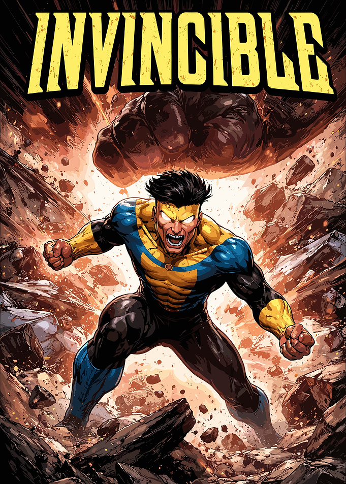Invincible Comic Book Cover