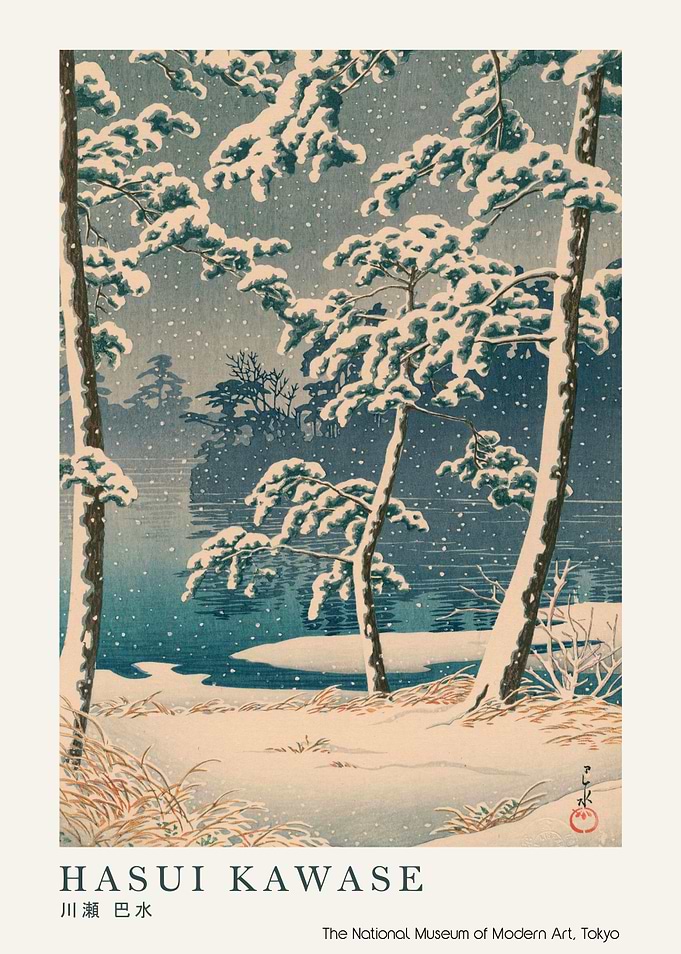 Hasui Kawase Winter Landscape