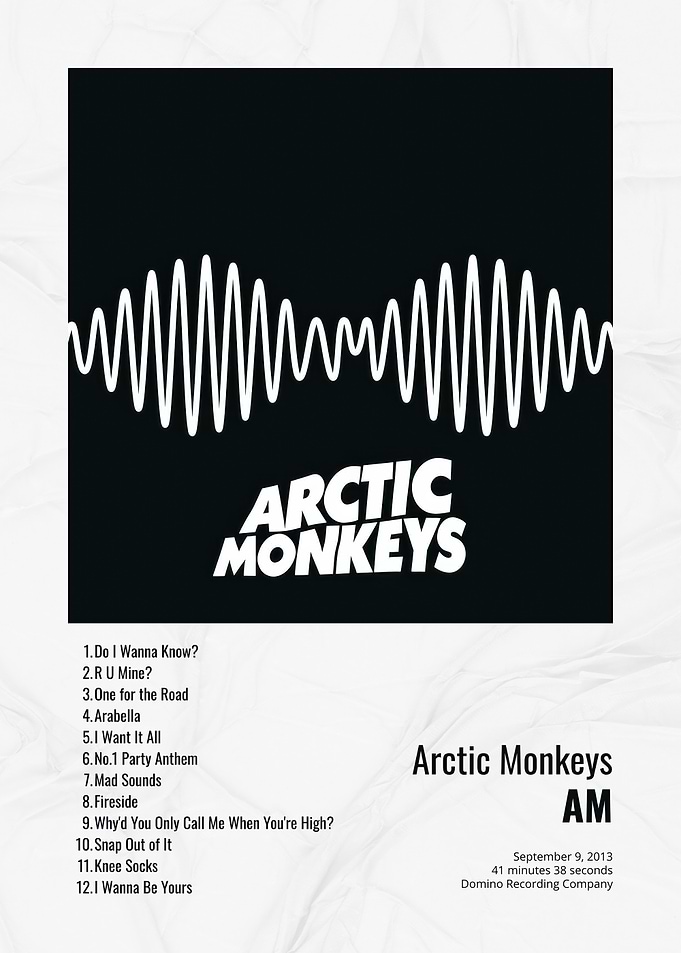 Arctic Monkeys AM Album Art
