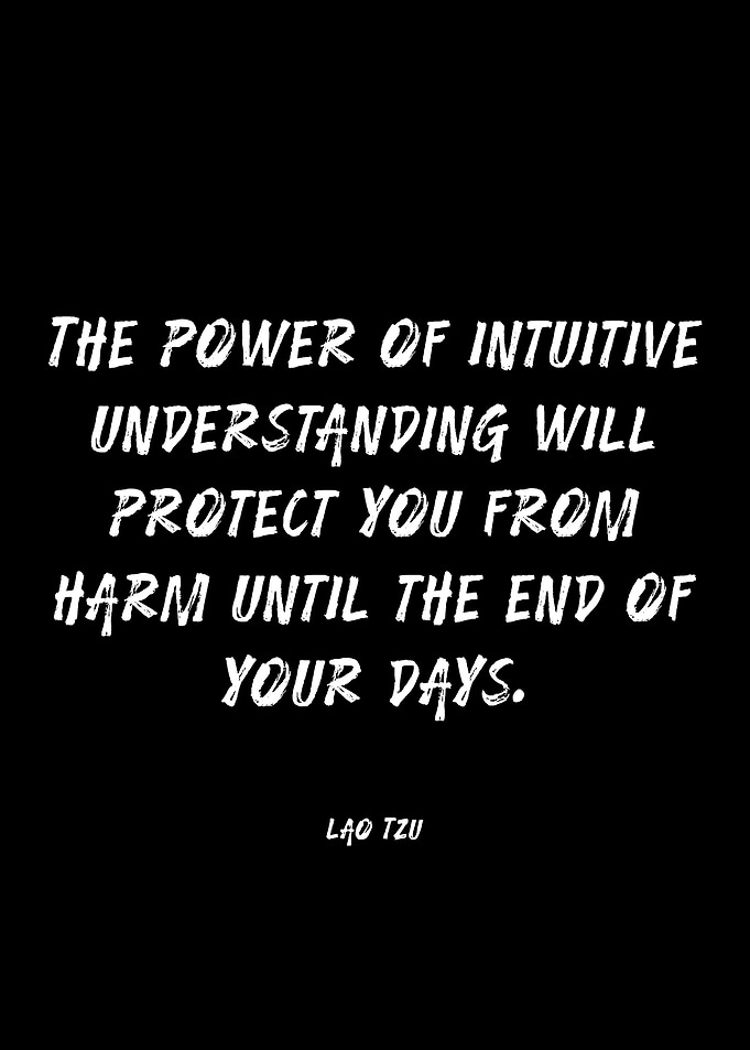 Lao Tzu quote on intuitive understanding
