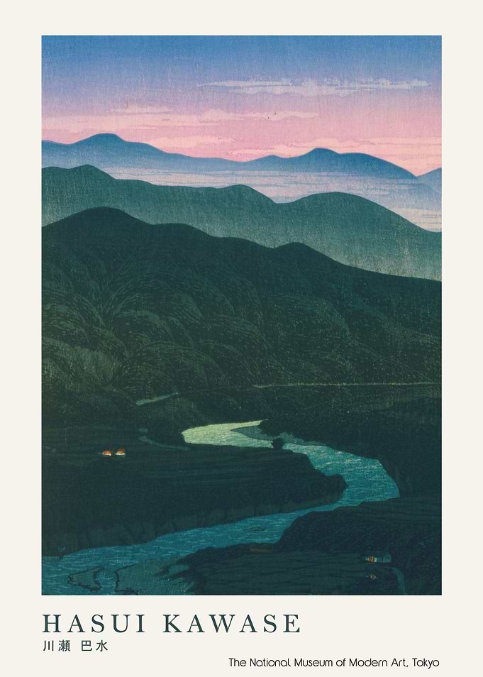 Hasui Kawase Landscape Print