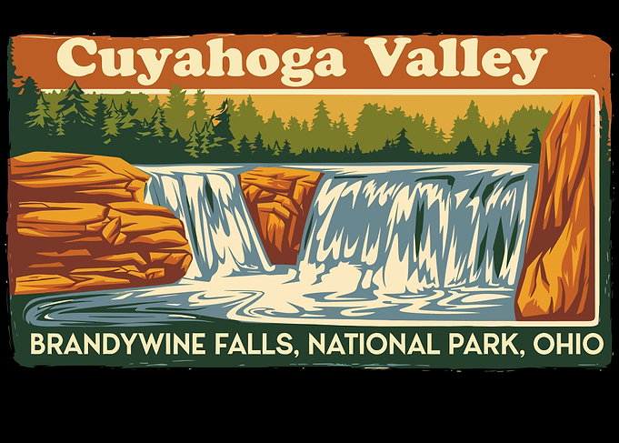 Cuyahoga Valley Brandywine Falls Poster