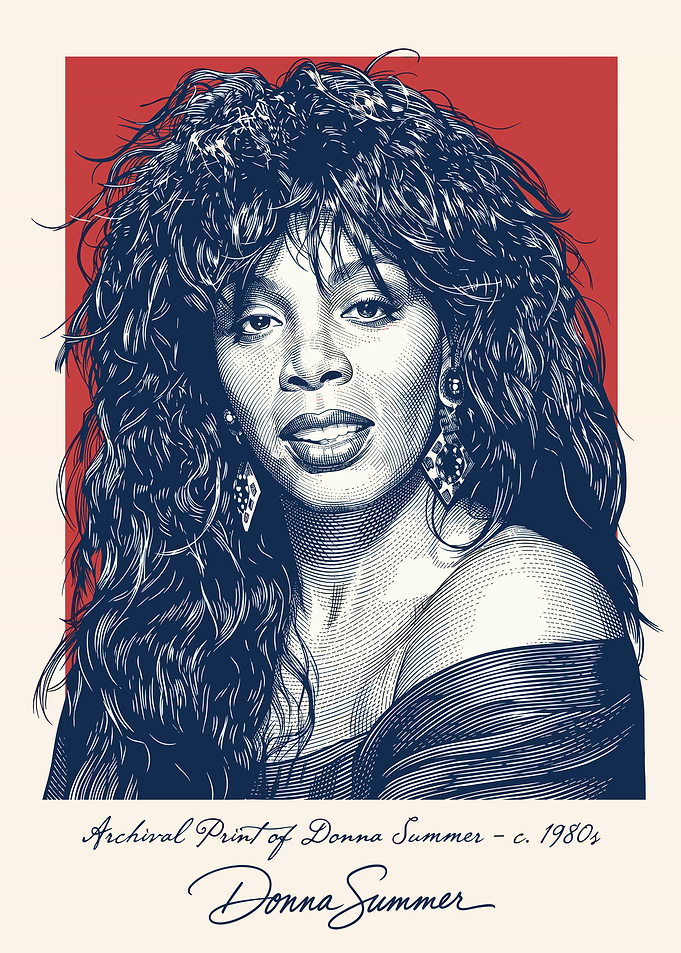Donna Summer Archival Print
