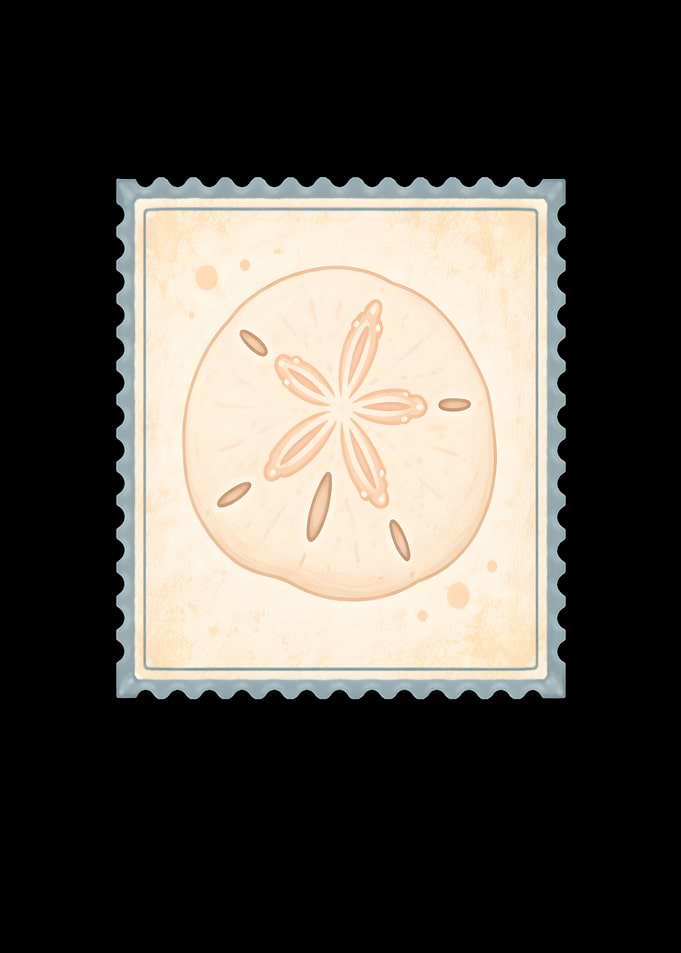 Sand Dollar Stamp