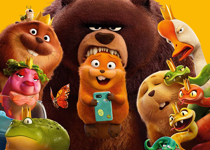 Animated Animals with Crowns