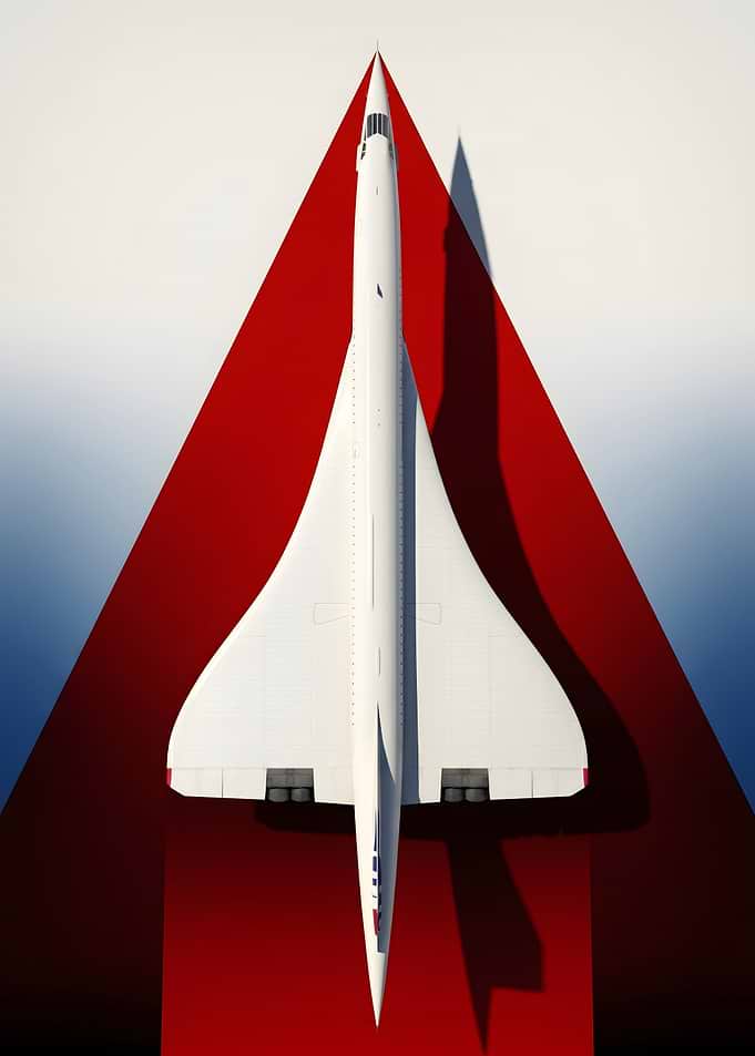 Concorde Supersonic Jet