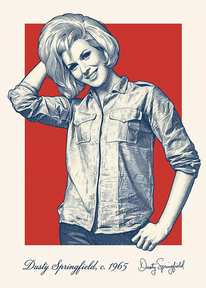 Dusty Springfield Portrait
