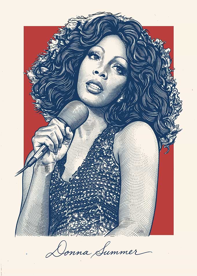 Donna Summer Portrait
