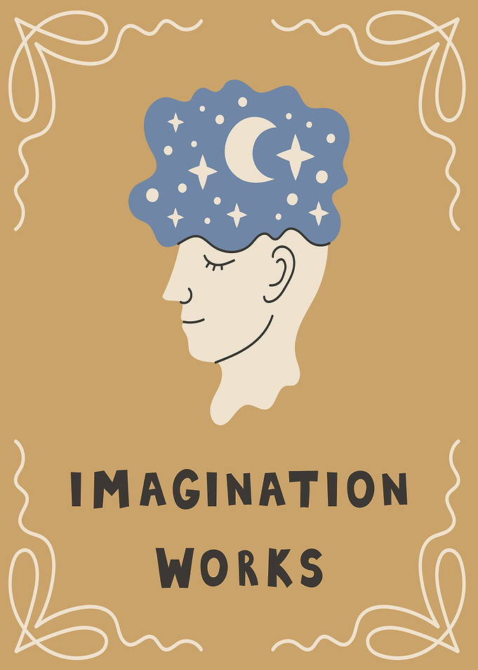 Imagination Works Mind Illustration