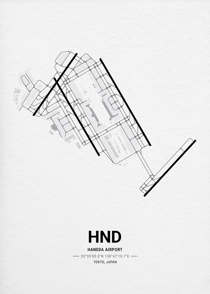 Haneda Airport Map