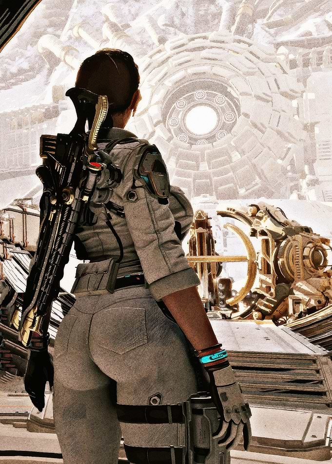 first descendant in Futuristic Setting