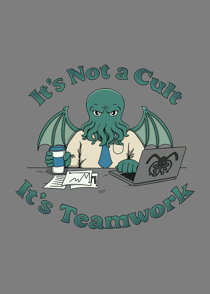 It's not a cult. It's teamwork