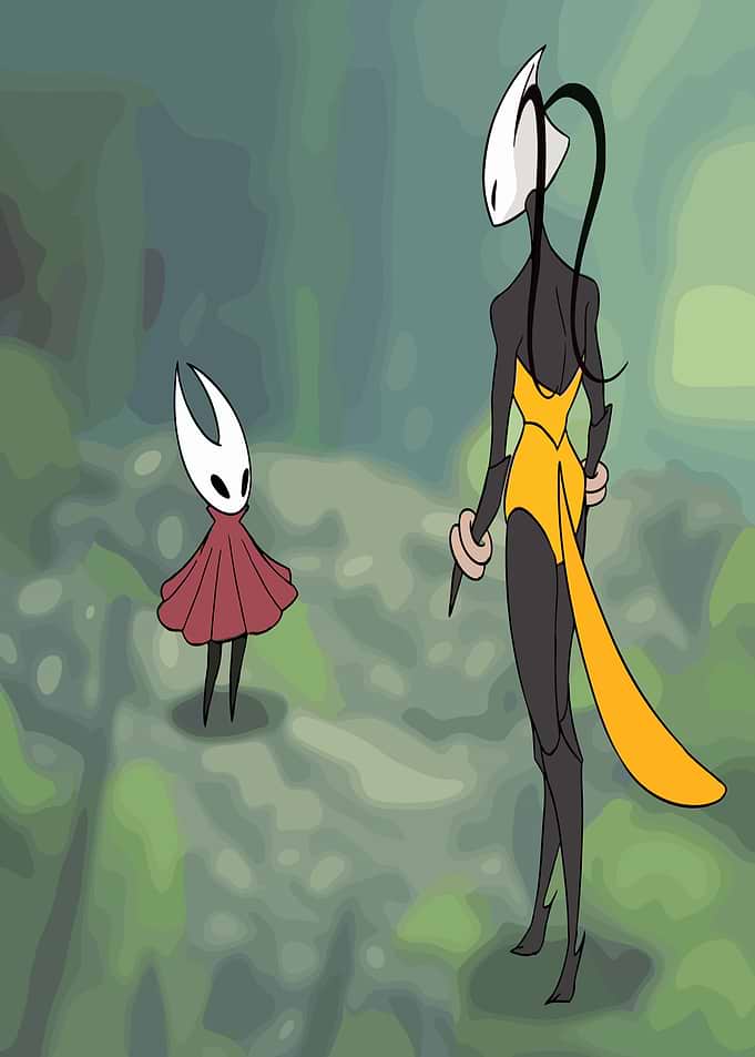 Hornet and Hornet in a Forest