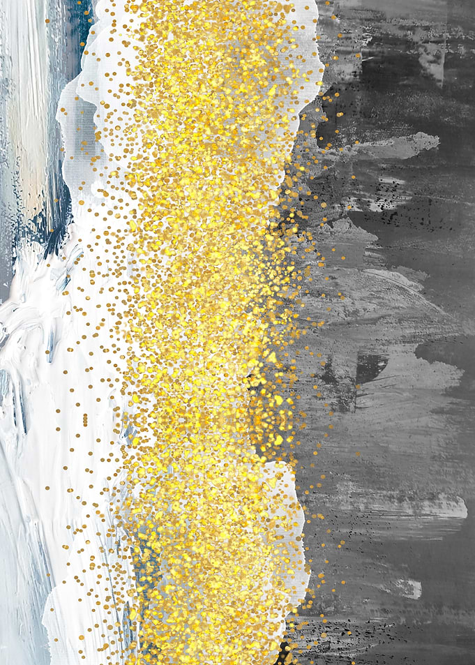 Abstract Gold and Gray Texture