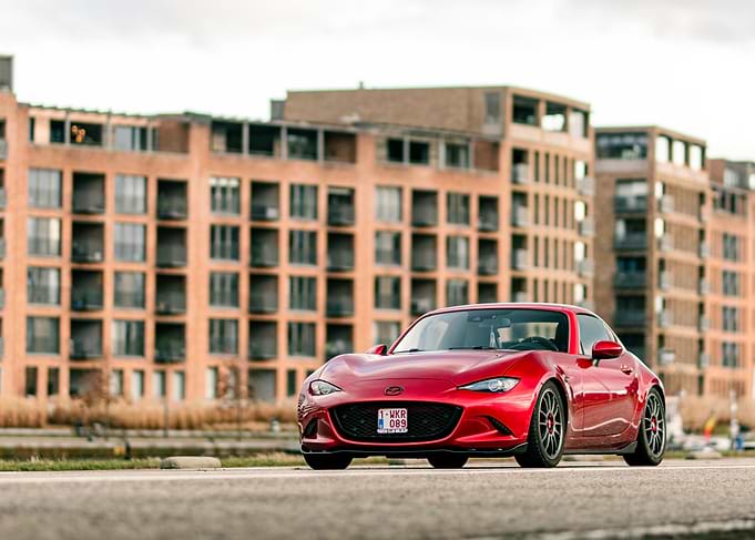 Red Mazda MX-5 ND RF