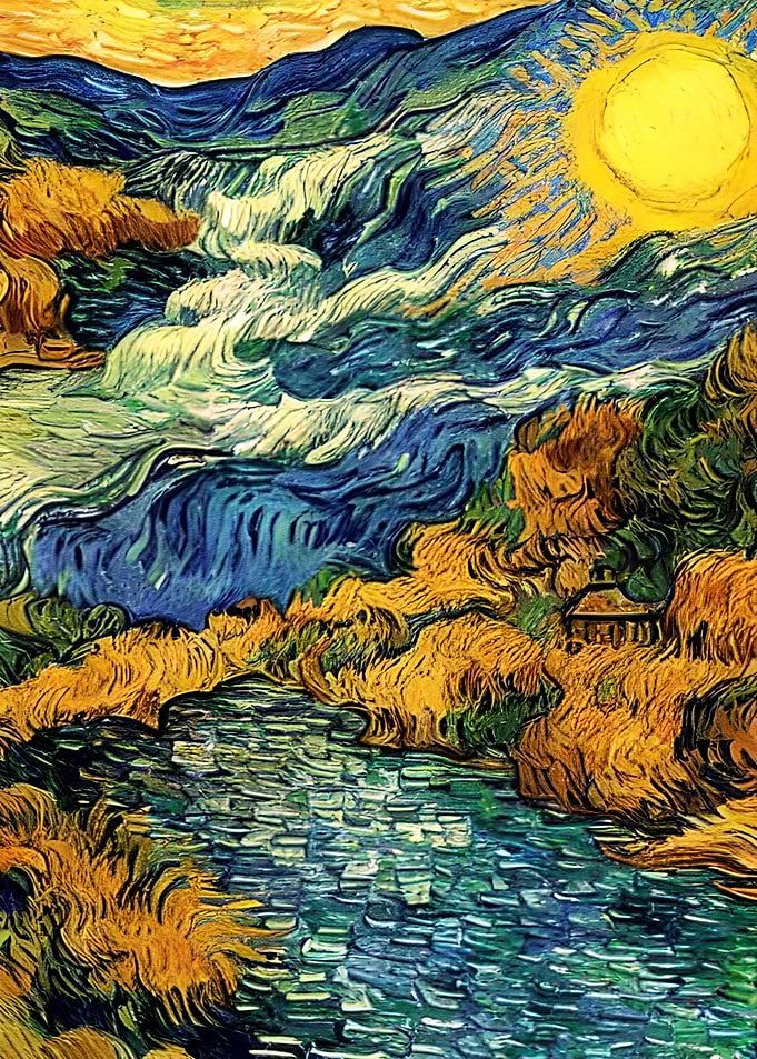 Vincent van Gogh's Starry Night Over the Rhone