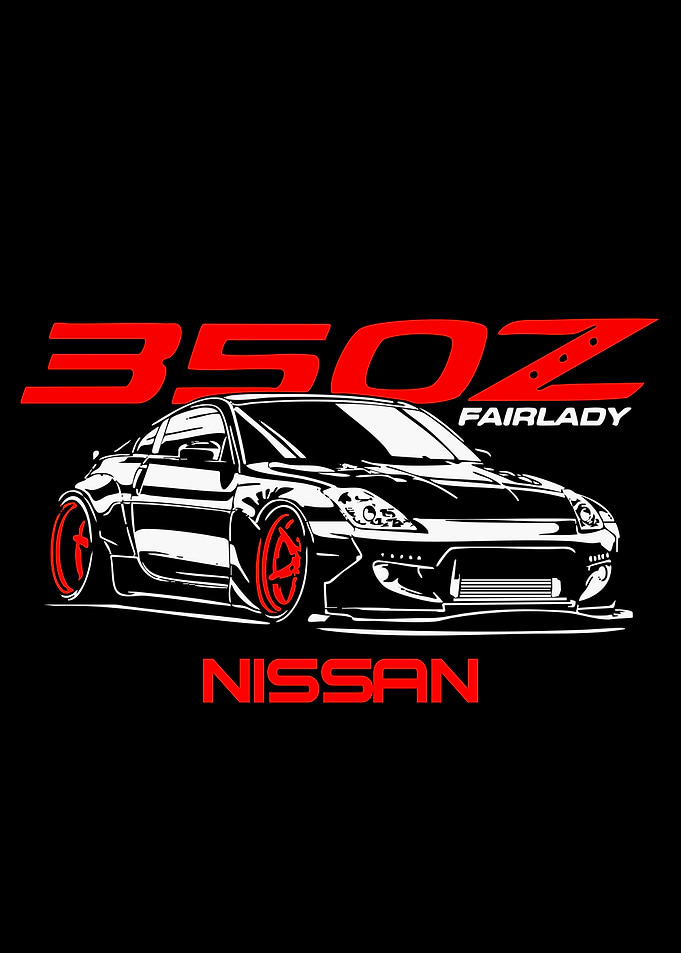 Nissan 350Z Fairlady Car Art