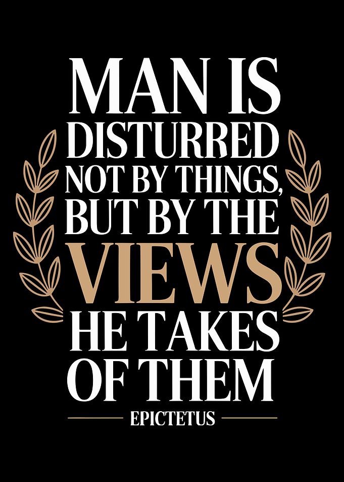 Epictetus Quote on Disturbance
