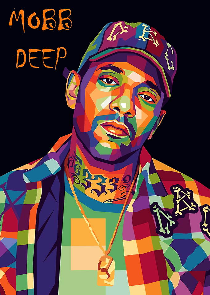 Mobb Deep WPAP Portrait