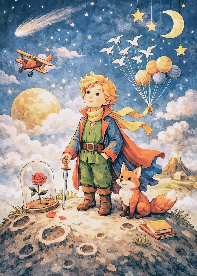The Little Prince and his Fox