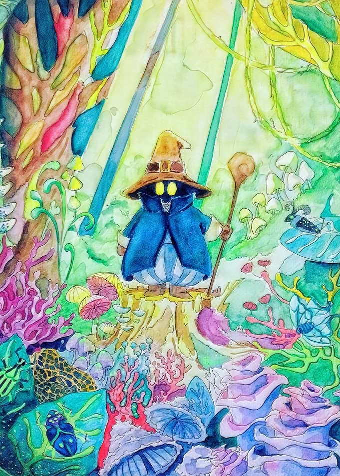 Vivi Ornitier in a Magical Forest