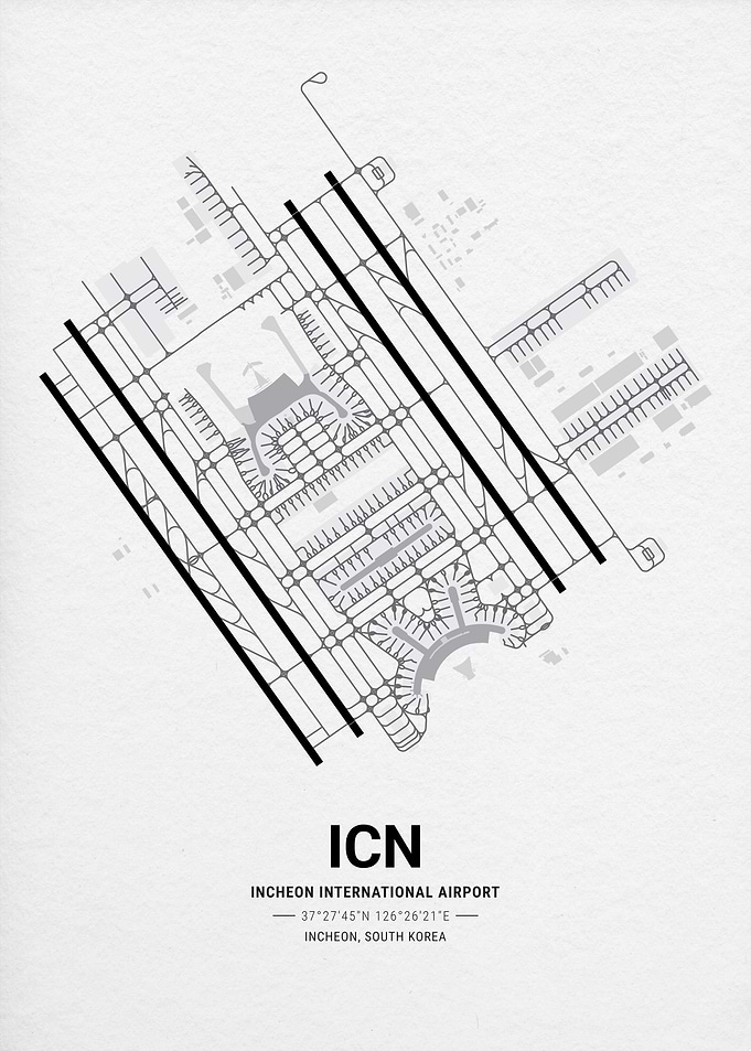 Incheon International Airport Map
