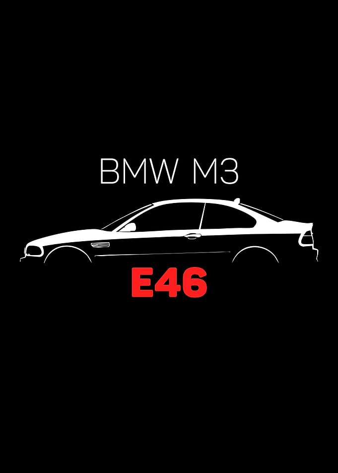 BMW M3 E46 Silhouette
