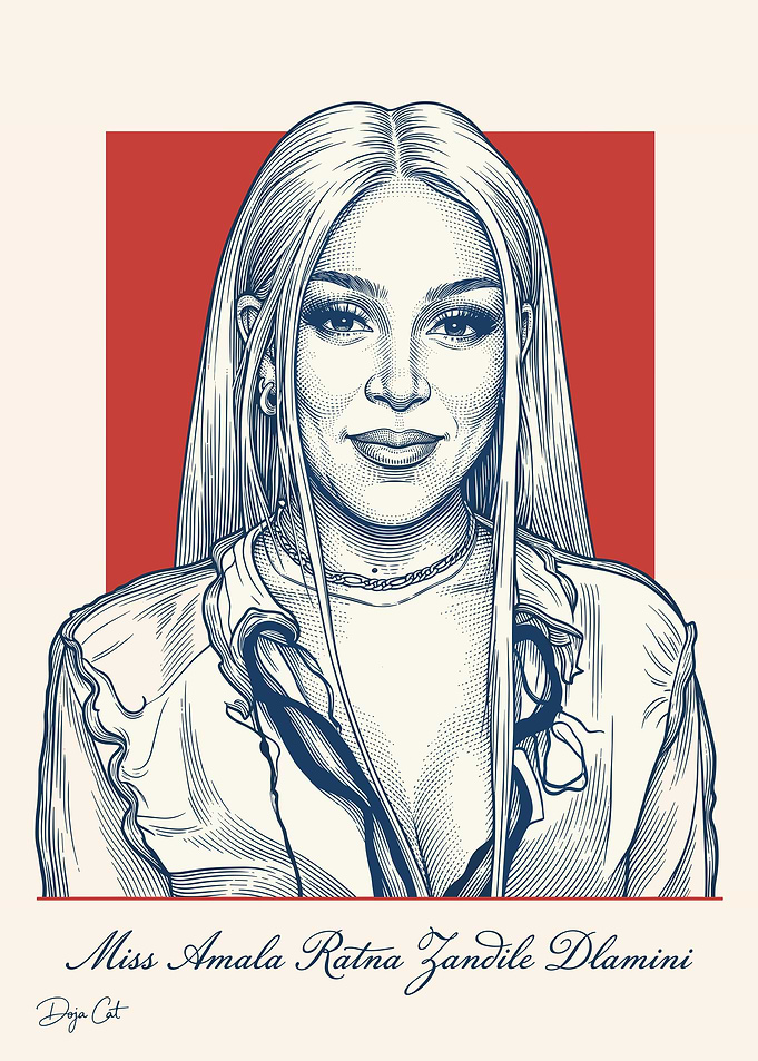 Doja Cat Portrait