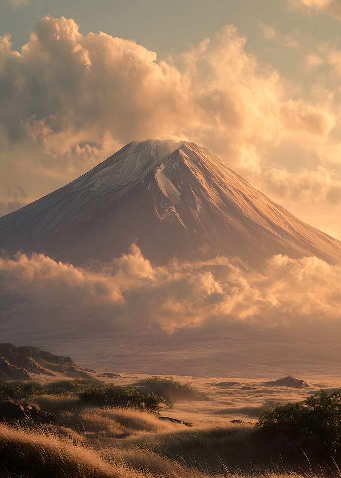 Majestic Mountain Sunrise