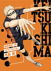 Haikyu!! Kei Tsukishima - Premium Metal Poster