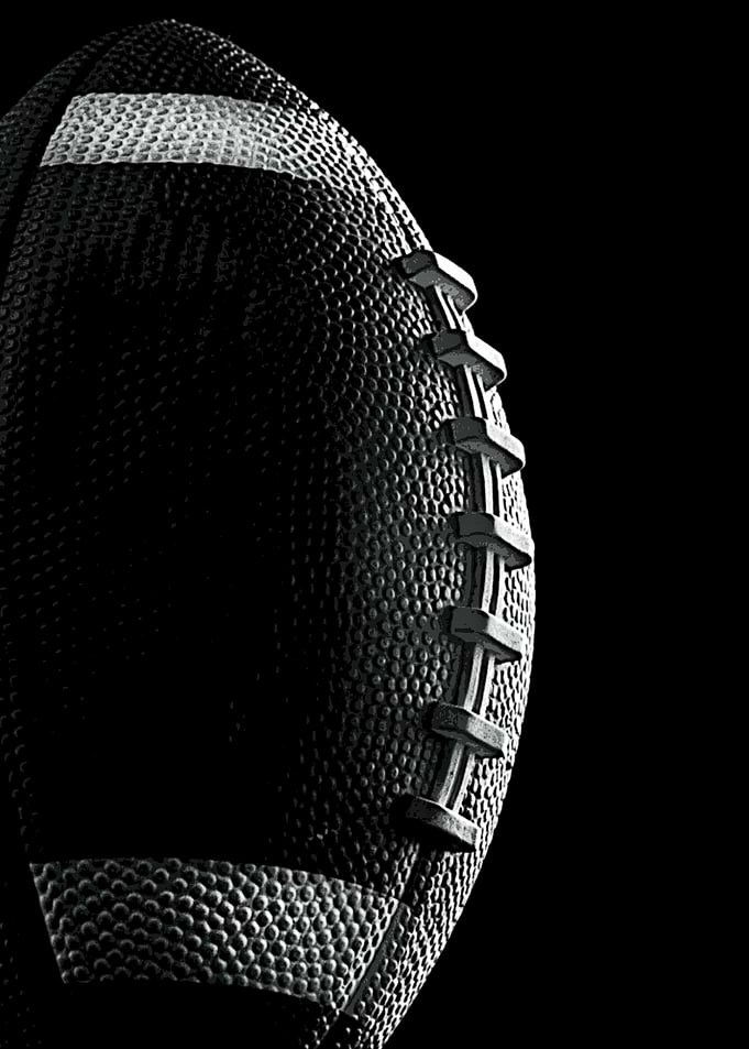 Close-up of a Football