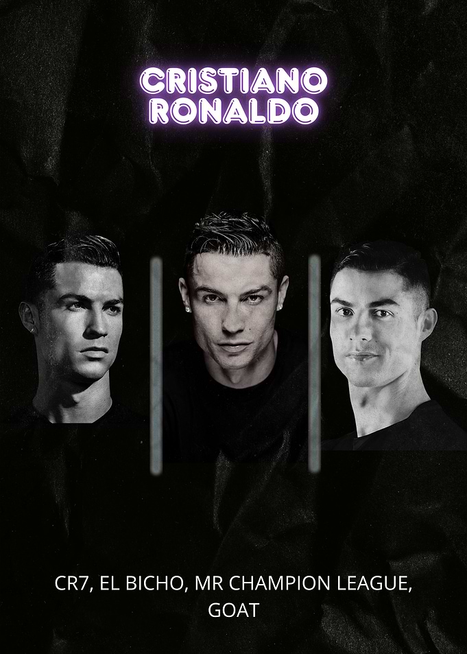 Cristiano Ronaldo Triptych