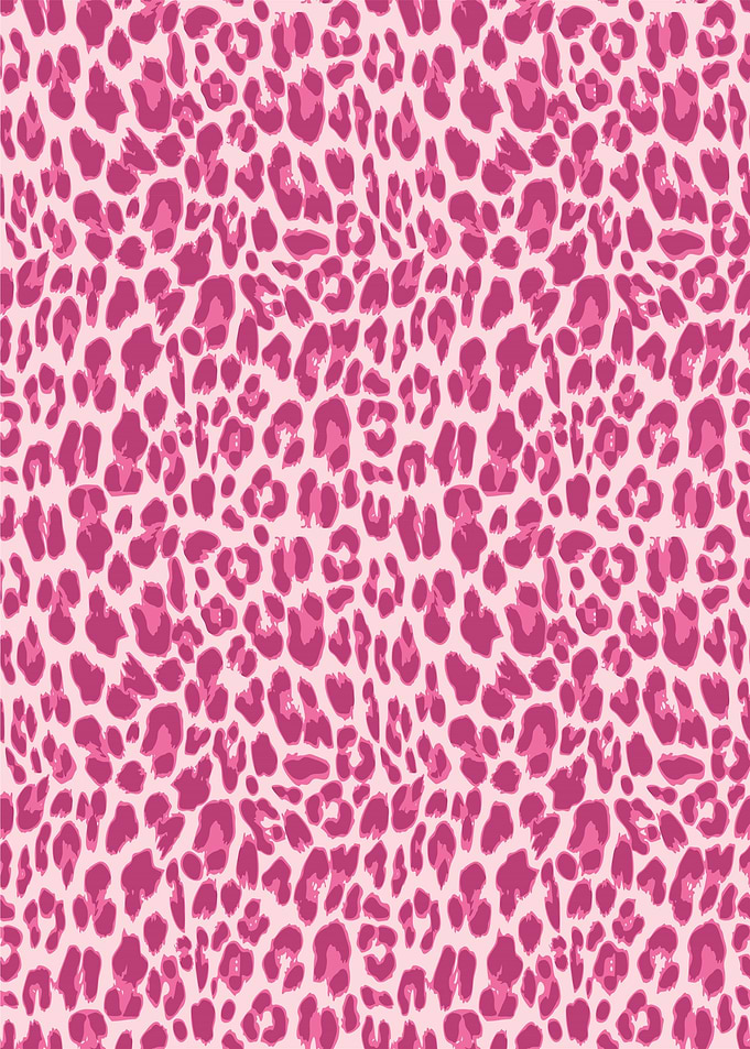 Pink Leopard Print Pattern