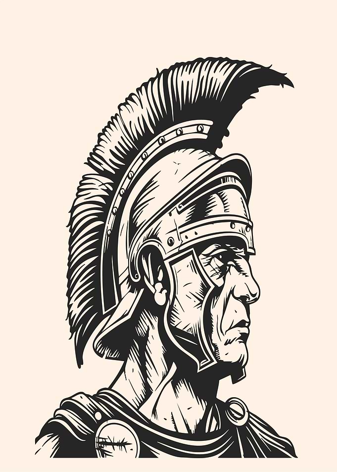 Roman Soldier Portrait