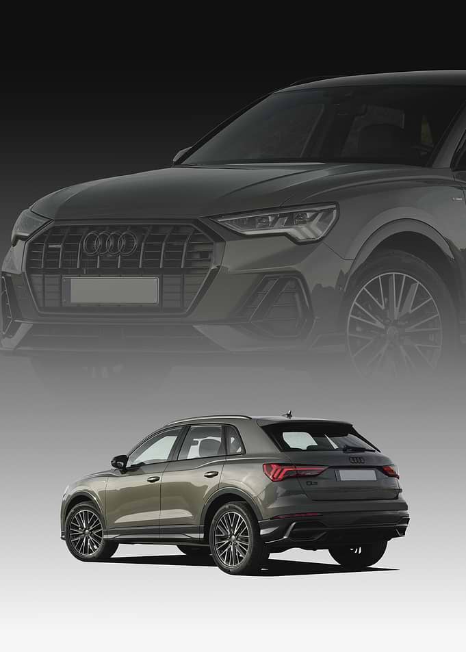 Audi Q3 SUV Rear View