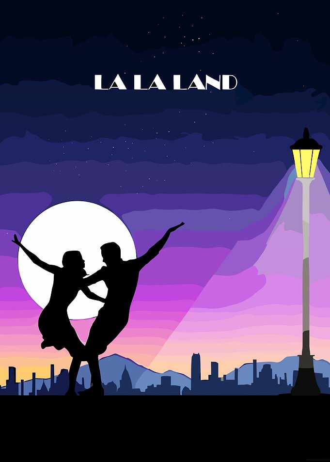 La La Land Dancing Silhouette