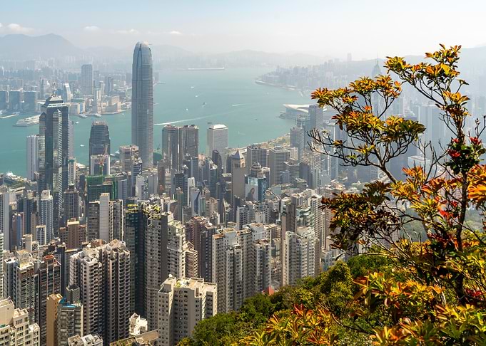 Hong Kong Skyline from Victoria Peak