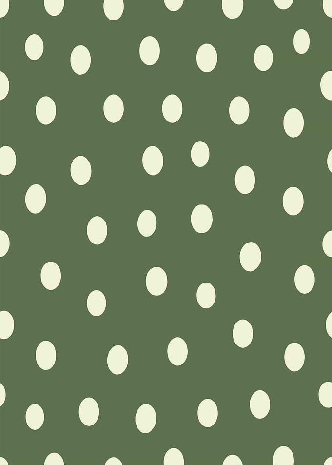 Green Polka Dot Pattern